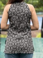 Black Holter Neck Top - Image 3