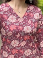 Straight Maroon Top - Image 2